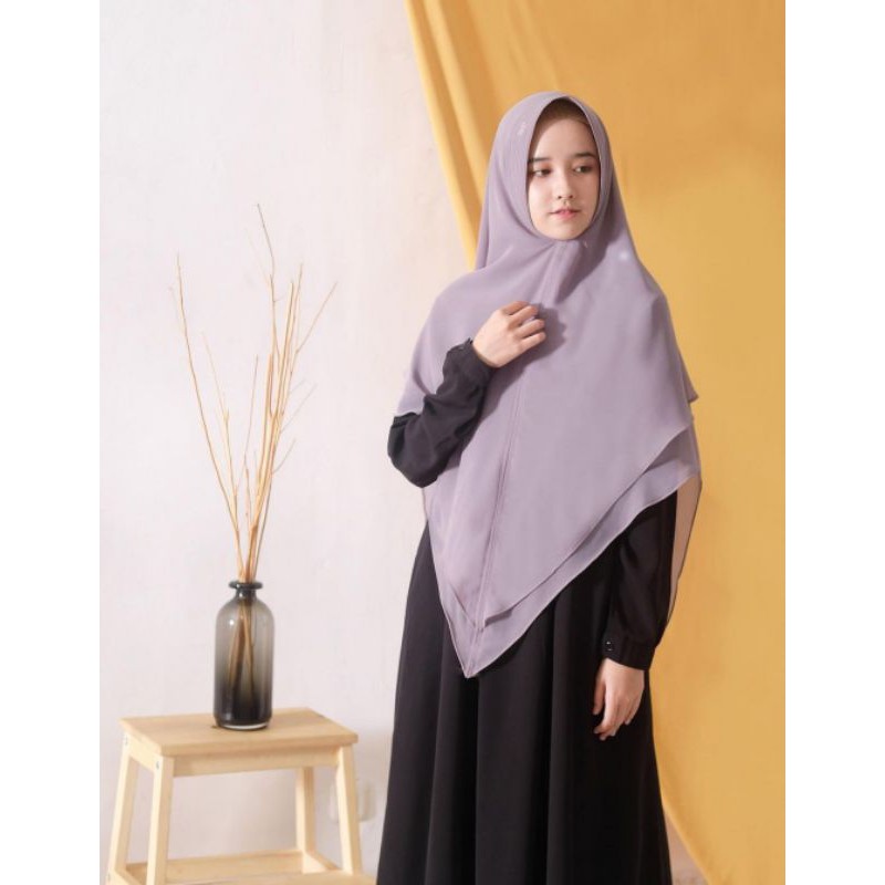 GAMIS AYUMI BAJU MUSLIMAH HITAM BY HIJAB ALILA