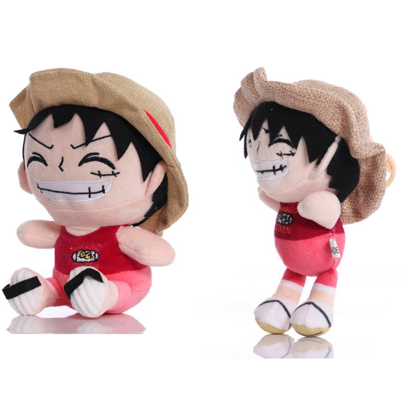 Kawaii One Piece Plush Toys Stuffed Chopper Cartoon Lovely Toy 25Cm Luffy Chopper Sabo Plush Dolls Cute Peluche Gift for Boy Kid