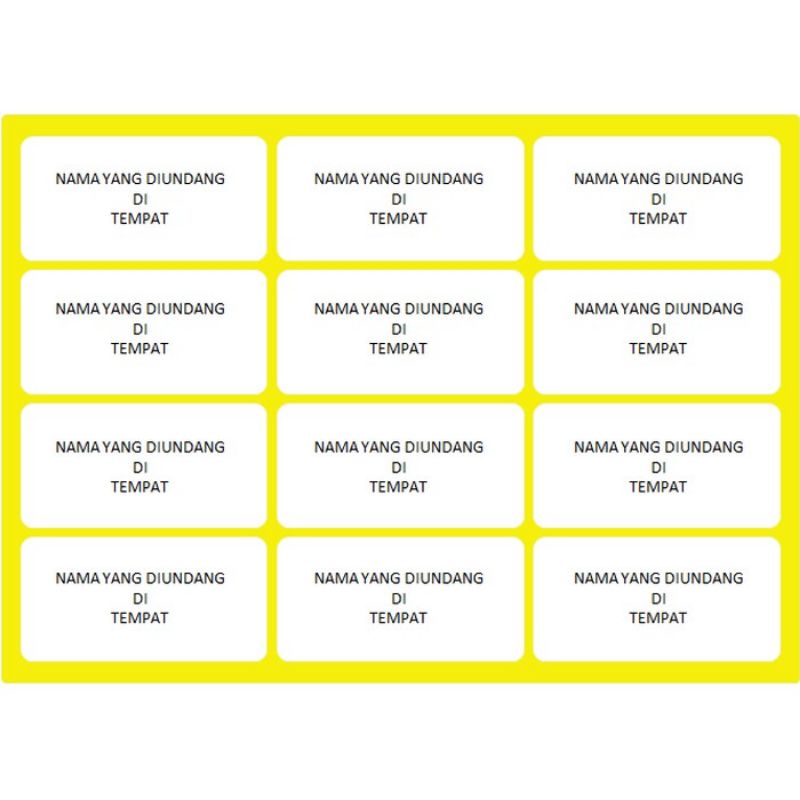 

LABEL UNDANGAN MURAH 103