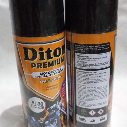 Pilok Pilox DITON Premium CLEAR DOFF / PERNIS DOP / MATTE CLEAR (9130) 400cc / 400ml