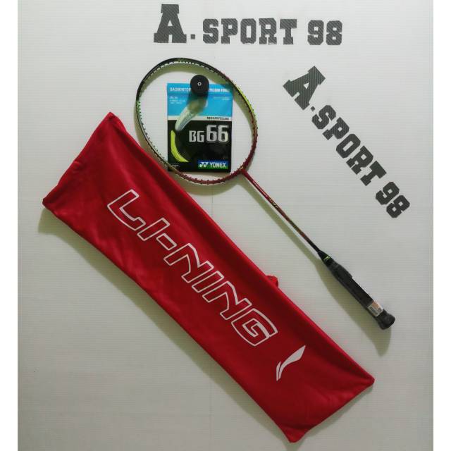 RAKET BADMINTON LINING N9 II RED