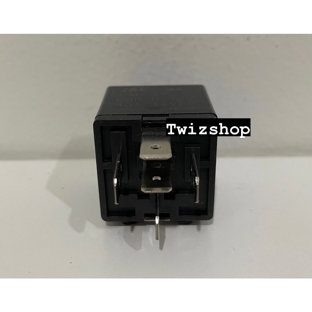 Relay Mobil 5 pin 12V 40A Relay Mobil 5 Kaki 12 Volt HKE Asli CMA31-C