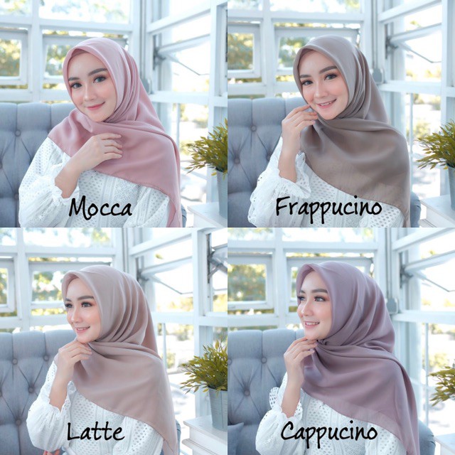 1KG MUAT 12PCS | JILBAB BELLA SQUARE / JILBAB SEGIEMPAT BELLA SQUARE