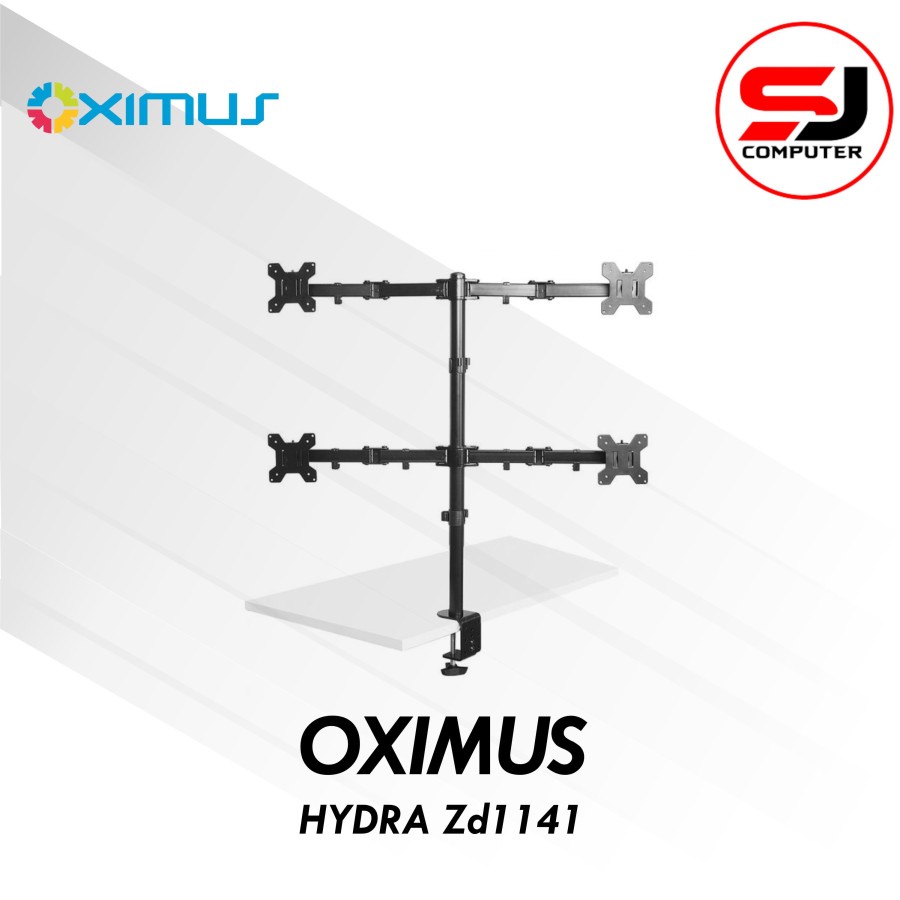 BRACKET MEJA LCD LED TV 4 Monitor 13&quot; - 27&quot; OXIMUS HYDRA ZD1141