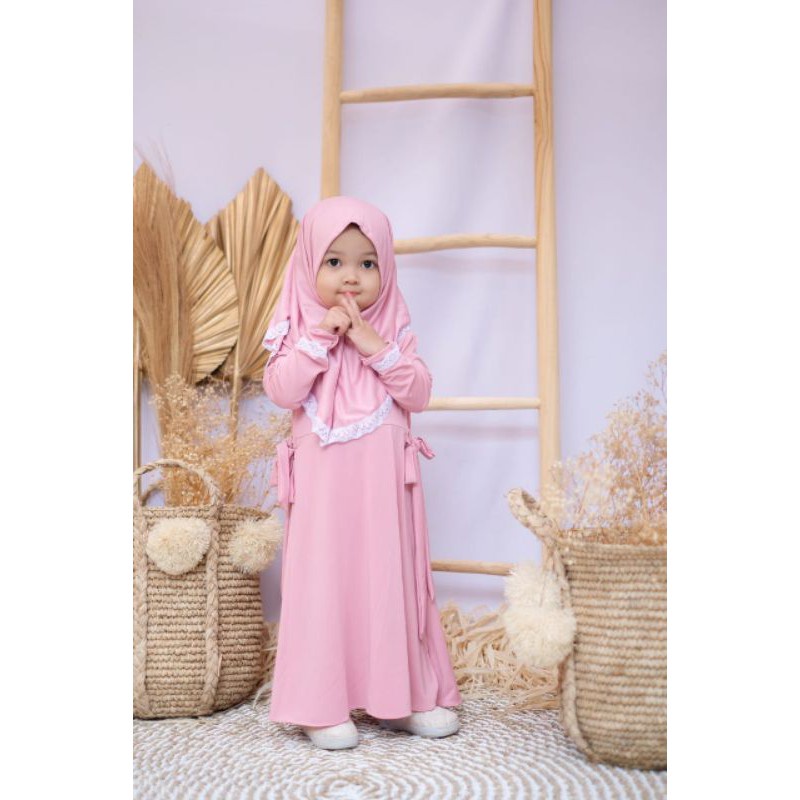 COD / Gamis Anak Khadijah Usia 6 bln- 2 th premium