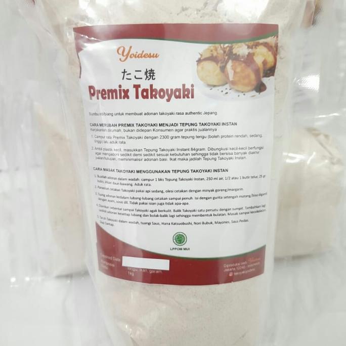 

Biang Tepung Takoyaki atau Premix 1 kg