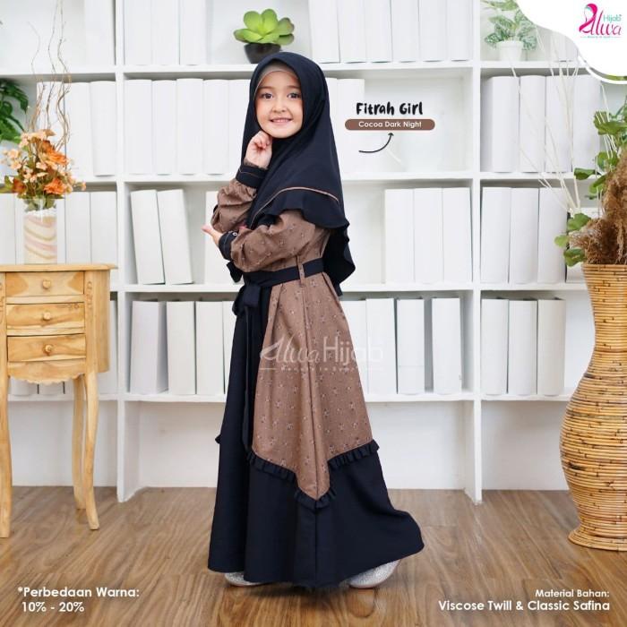 Headpiece | Gamis Anak Fitrah Family - Alwa Hijab (Ready Stock) Kualitas Terbaik