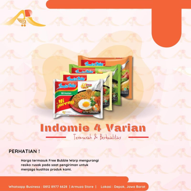 

Indomie Campur 4 Varian | 4 pcs