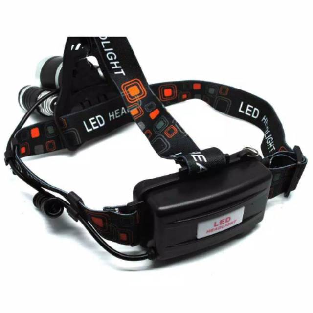 Power Headlamp 3 LED 5000 Lumens Cree XM-L - T6 TaffLED