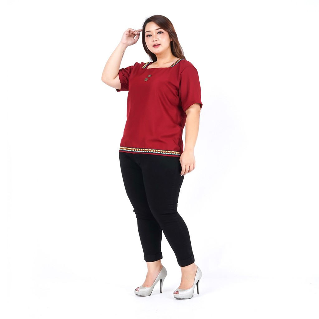 Binx_fashion /Blouse Jumbo/Atasan Wanita Jumbo 35-2