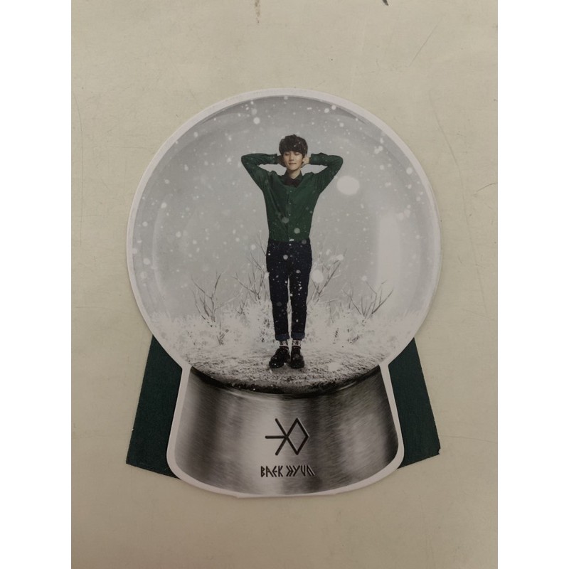 EXO Baekhyun Snow Globe (Miracles in December / MID)