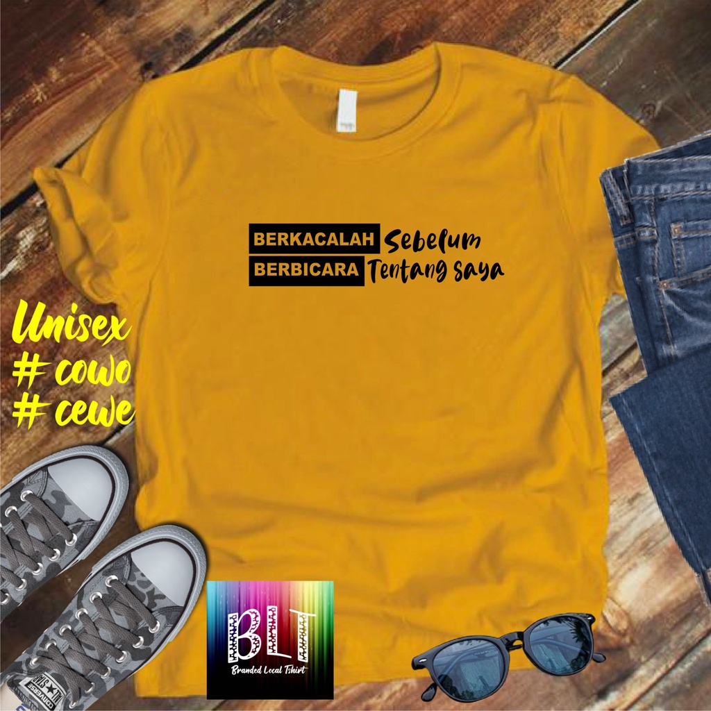 Cod Gratis Ongkir Kaos Berkacalah Sebelum Berbicalah ttg sy /KAOS EKSPRESI distro KAOS BANDUNG MURAH KAOS DISTRO MURAH HIT MURAH NAMPOL GRATIS ONGKIR PROMO MURAH KAOS PAKAIAN PRIA TERLARIS/KAOS HITS/KAOS BANDUNG/KAOS MURAH/KAOS PAKAIAN PRIA PAKAIAN WANIT