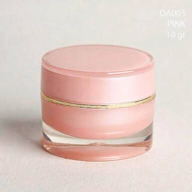 Acrylic 10gr pink / pot acrilic / pot akrilik / pot acrilic impor