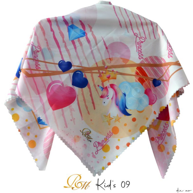 RM kerudung anak/hijab anak/ RM Kerudung Unicorn/kerudung segi empat/hijab segi empat