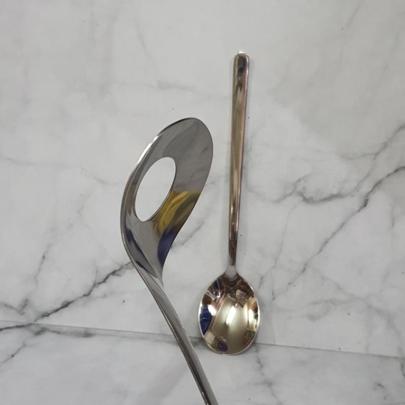 stainless meatball mould spoon set / sendok cetak bakso