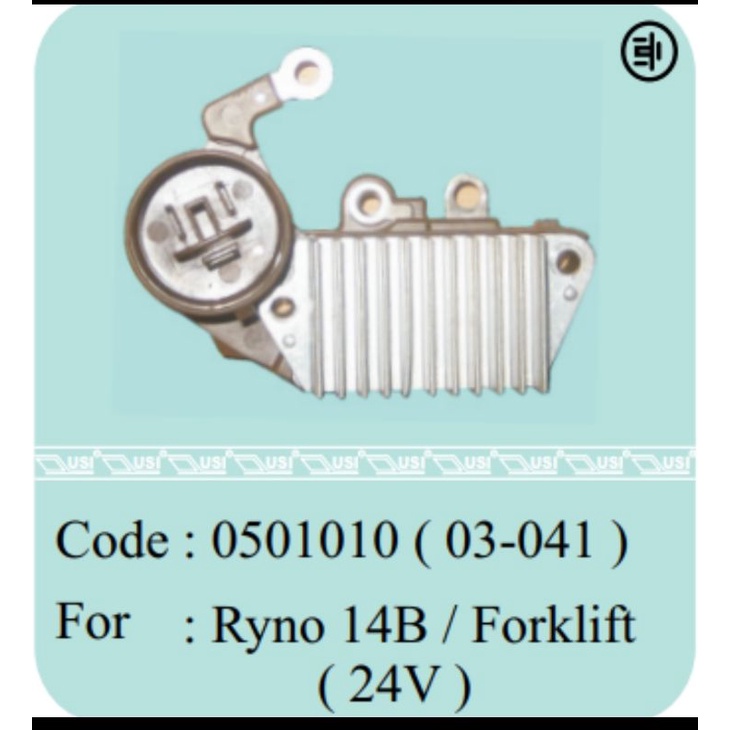 ic Regulator 14b forklift k3 bulat 24v 28v pendek 0501010