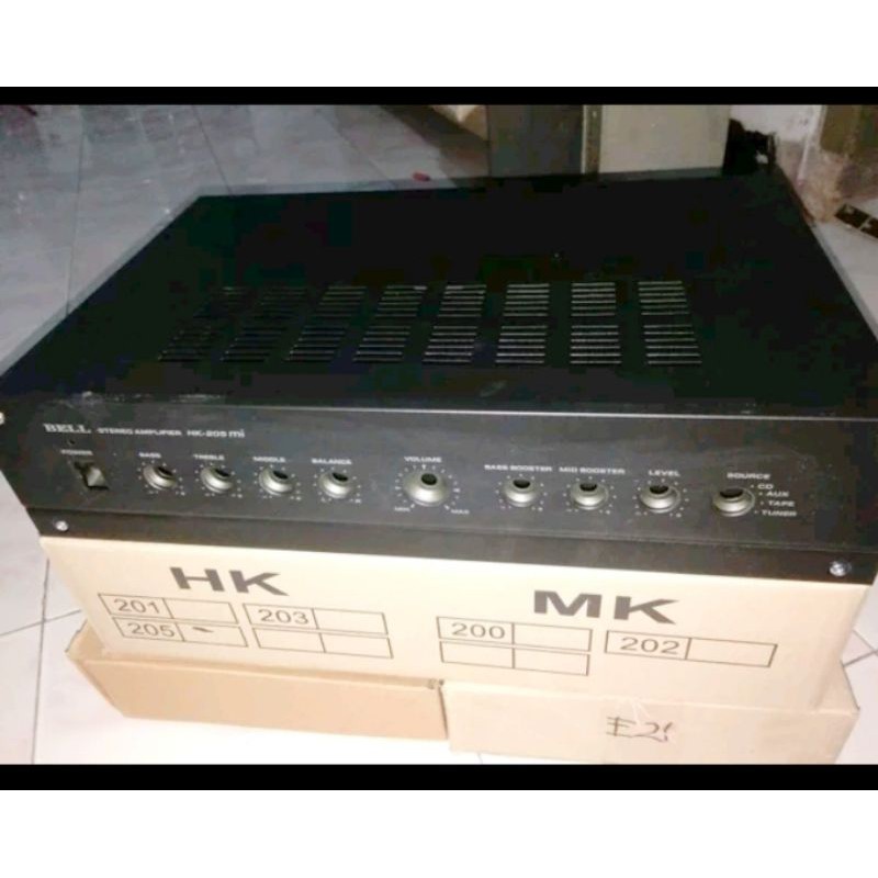 Box Amplifier Parametrik Stereo BELL HK205