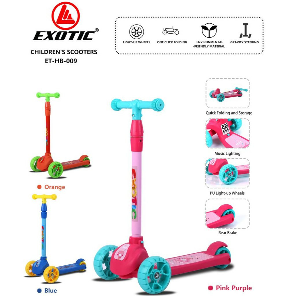 Exotic Scooter ET HB-009 / Skuter Anak