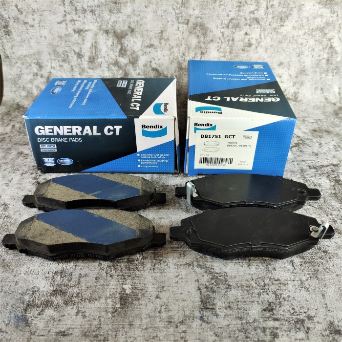 Kampas Rem Innova Grand Innova BENDIX Brake Pad DB 1751 GCT