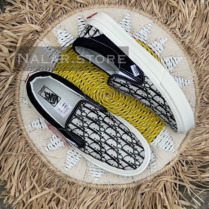 VANS SLIP ON X HIPPIE VASILY KANDINSKY || EXCLUSIVE RELEASE || IMPORT PRIA WANITA TERLARIS PREMIUM HIGHT QUALITY ||