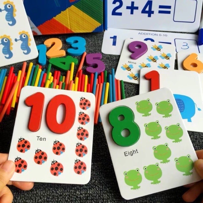 I love mathematics - mainan belajar berhitung - mainan edukasi anak - learning counting