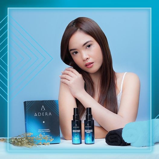 ADERA BRIGHTENING - ADERA BODY SERUM - ADERA KNIT TOP - ADERA BODY SPRAY - ADERA SERUM