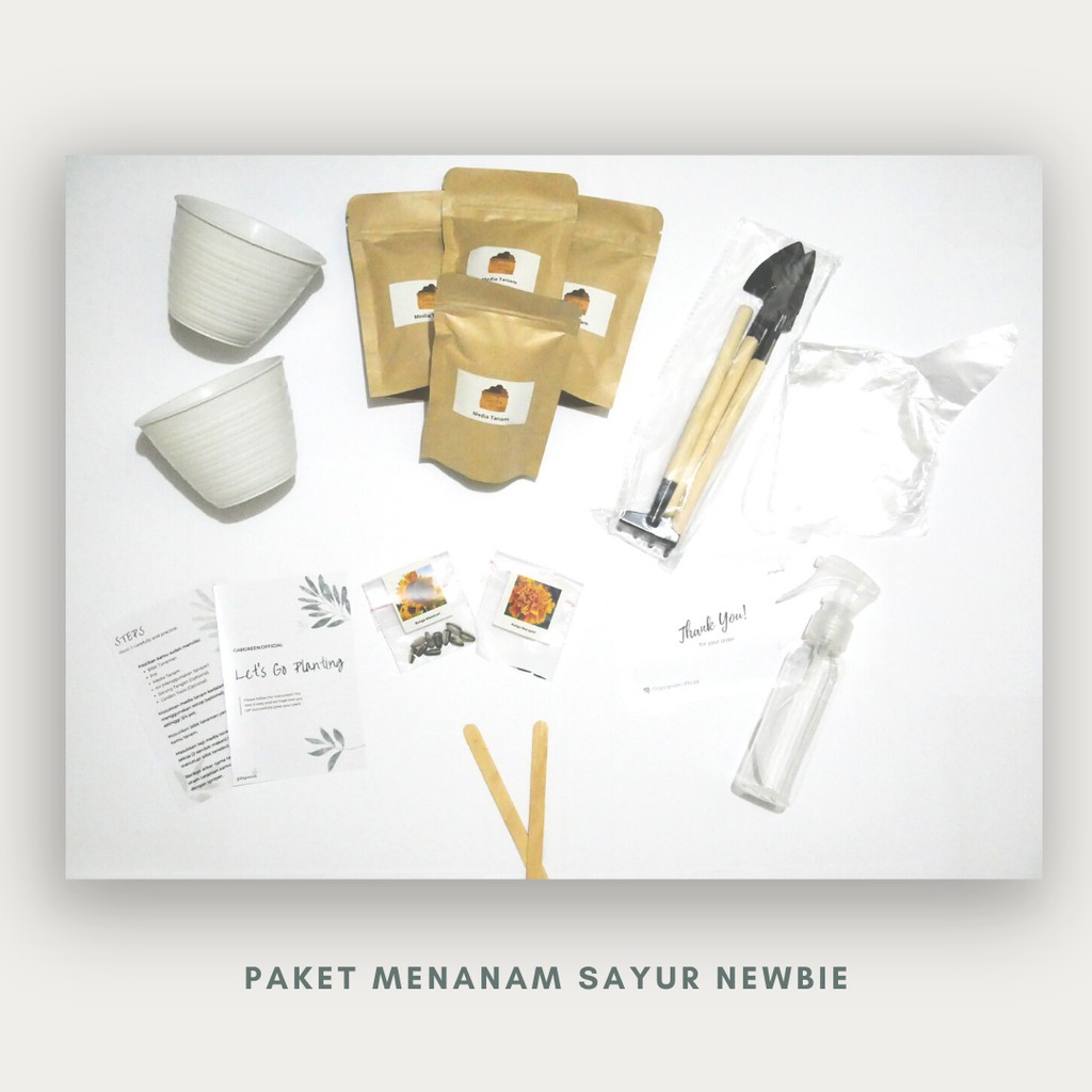 

Paket Menanam Sayur NEWBIE