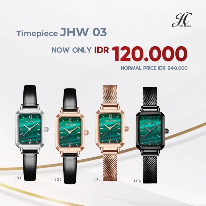 Jam Tangan Wanita JHW03 Jims Honey Jam Tangan Jims Honey