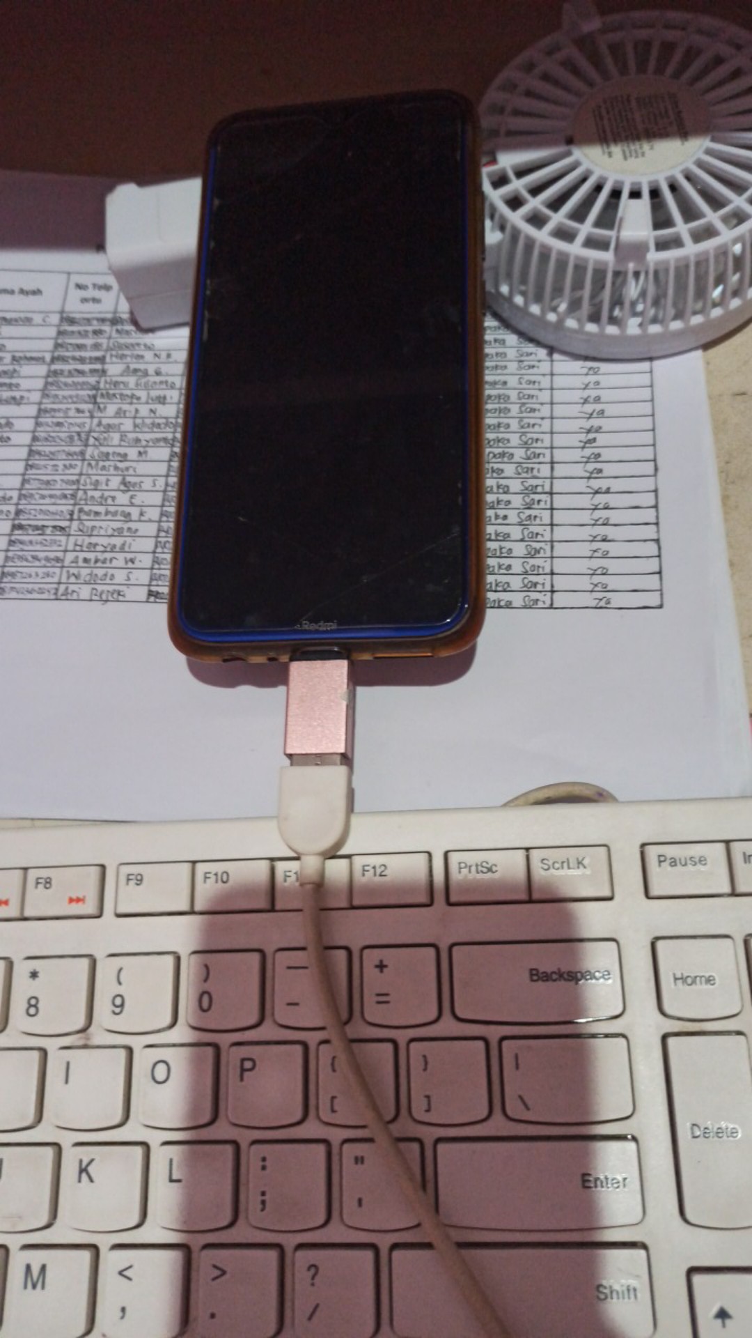 Otg Type-c Bahan Besi Alumunium + Packing