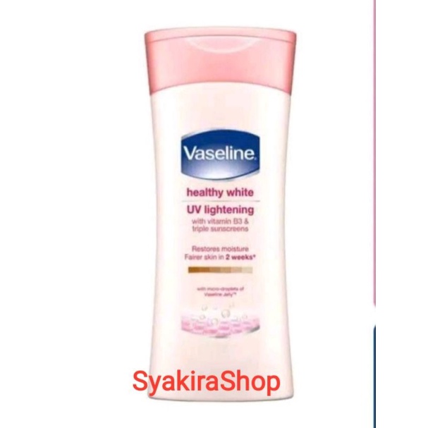 Vaseline Healthy Bright UV Extra LigHtening 200ml Dan 100ml