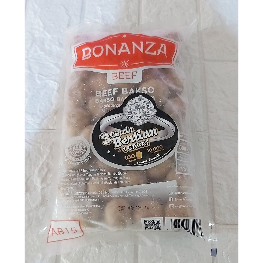 

Bonanza AB 15 500g