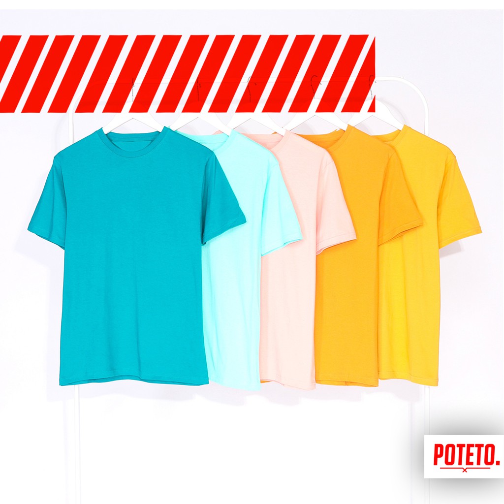 POTETO // KAOS POLOS BASIC SOFTCOLOR PREMIUM