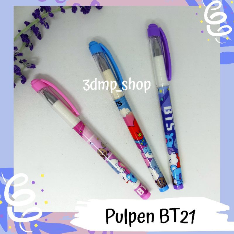 Pulpen BT21 BTS KPOP GEL