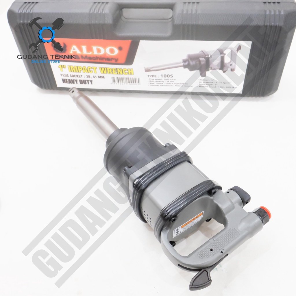 Air Impact Wrench 1&quot; ALDO IPW-505 / Mesin Pembuka Baut ALDO 1 Inch - Pembuka Baut Angin ALDO 1Inch