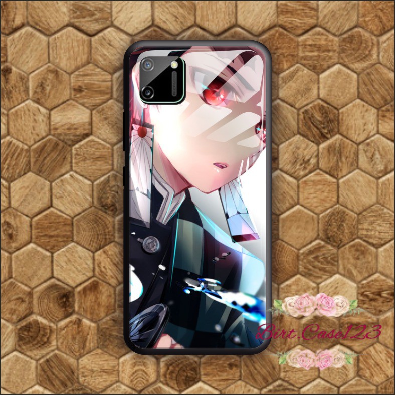 back case glass KIMETSU NO YAIBA Oppo A3s A1k A5 A9 2020 A7 F9 A5s A31 A52 a53 A92 A37 A57 BC2806