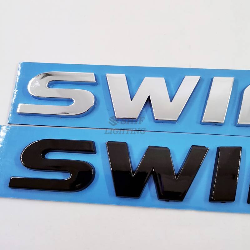 1pc Stiker Emblem Logo Swift Pengganti Bahan Abs Untuk Suzuki