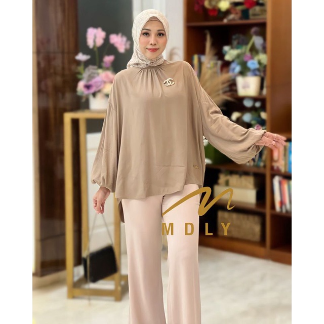 Atasan Kemeja Wanita Terbaru Eunha Blouse BY MDLY 3112