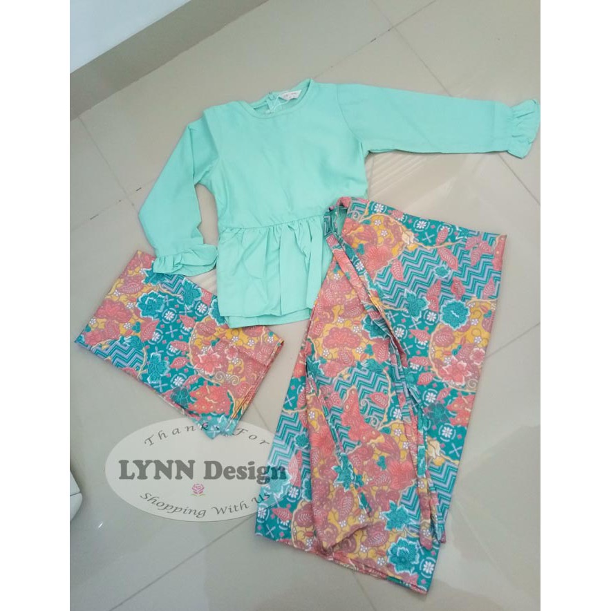 3 in 1 Batik Kartini anak Premium by Lynn Design