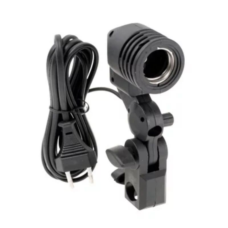 Single lamp holder lampu studio foto bracket lampu photo studio dudukan lampu payung foto studio