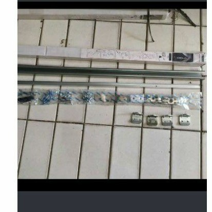 Rel 2 Meter Pintu Sliding Gantung Galvanis A4 Onassis