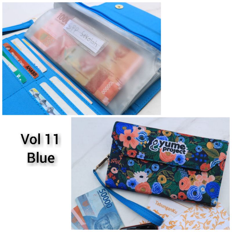 DOMPET PINTAR YUMEPROJECT VOL 11 DOMPET PENGATUR KEUANGAN pos yume project wallet organizer