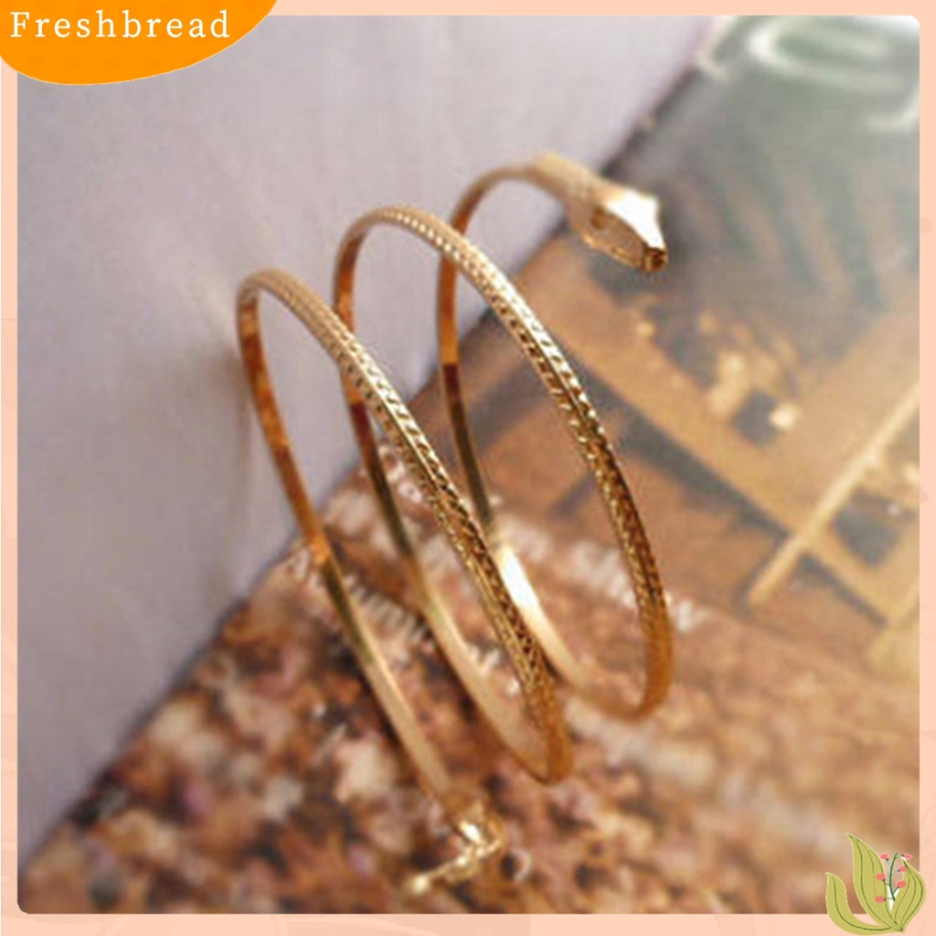 [TERLARIS]Bracelet Fashion Coiled Snake Spiral Armlet Armband Bangle Bracelet for Women