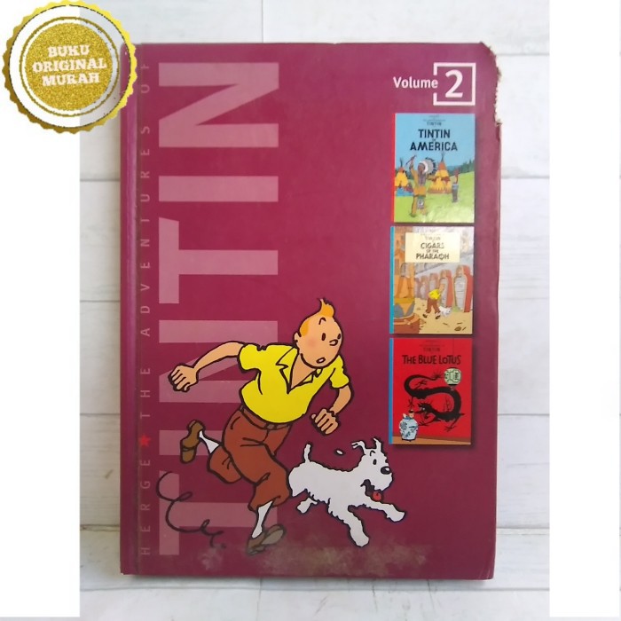 Jual Original Herge The Adventures Tintin Volume 2 Isi 3 Judul