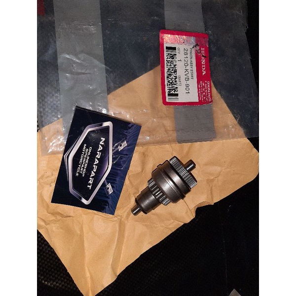 pinion starter matic honda.vario.beat.spacy.scoopy starter kasar