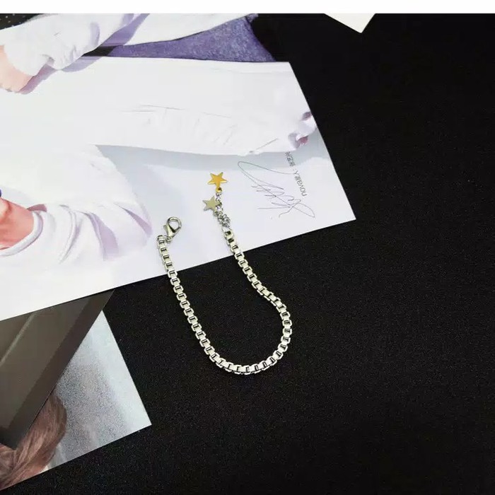 GG0292 - Gelang Tangan Pria Kpop Korea BTS EXO GOT7 NCT Stray Kids