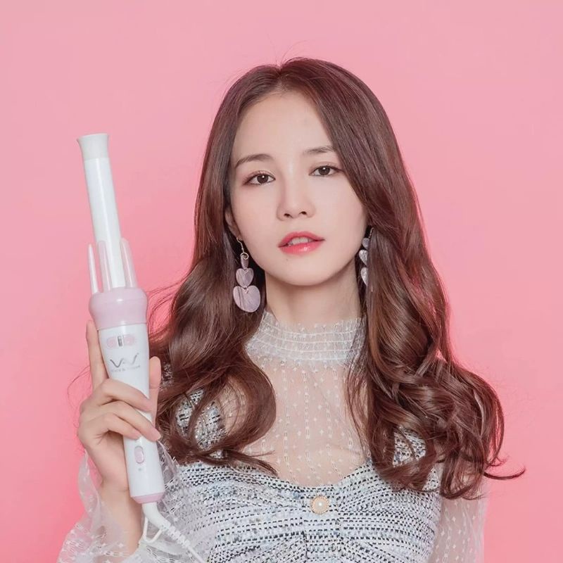 [VIVIDO & VOGUE]Catokan Rambut Keriting OtomatisFree Sisir dan Jepitan