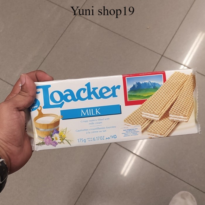 

wafer loacker milk 175g