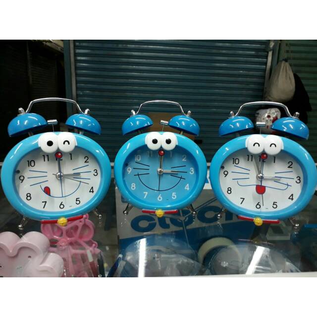 Jam Weker Doraemon Kring - Jam Beker - Jam Meja Alarm Doraemon