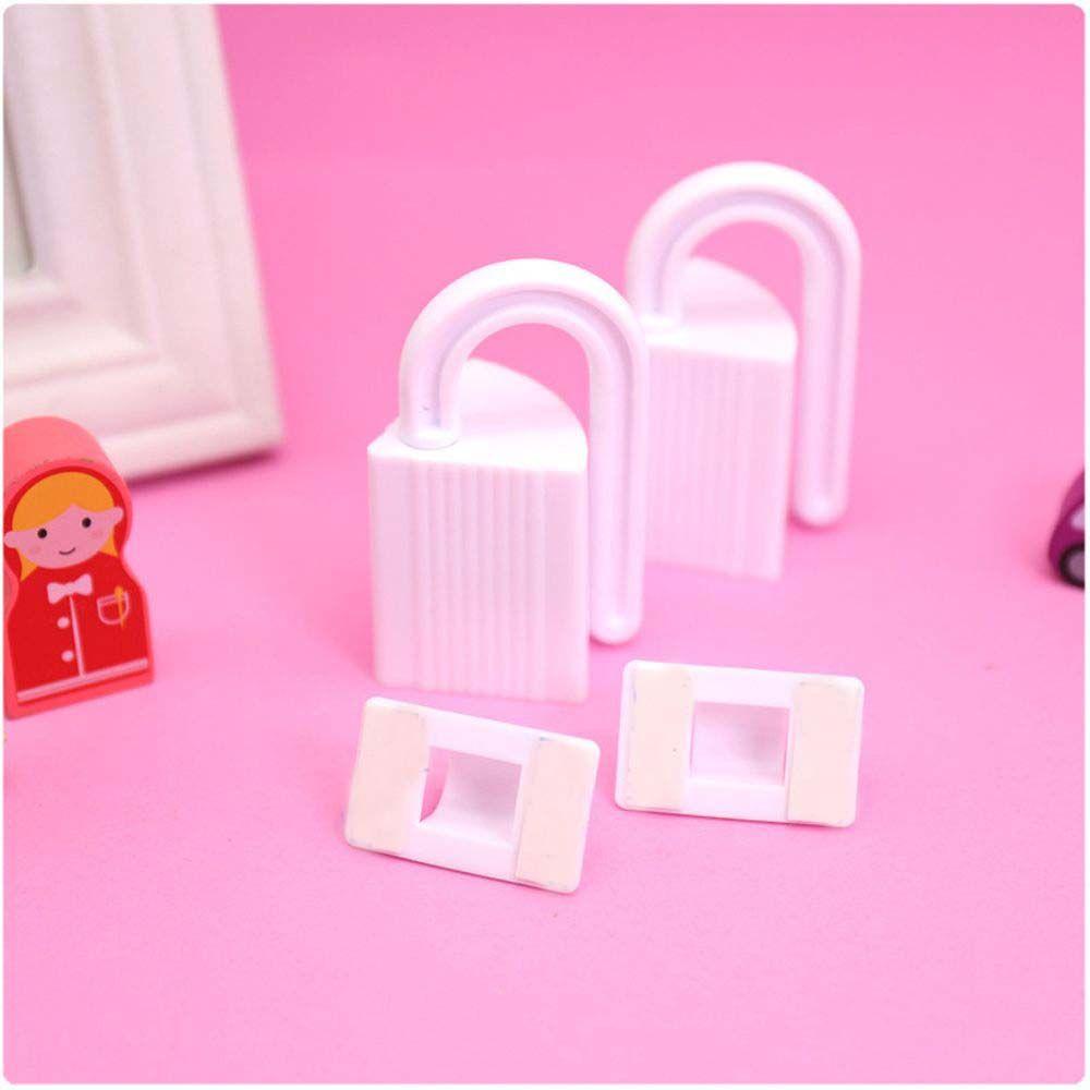 Needway Baby Safety Lock Creative 2pcs /Set Gembok Pintu Anti Jepit Tangan Slot Kunci Tali Anak Peralatan Perlindungan Anak
