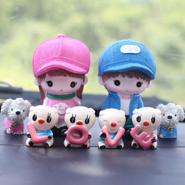 MINIATUR PAJANGAN MOBIL /BONEKA (2666)